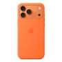 Apple iPhone 17 Pro Max silikónové puzdro s MagSafe oranžové