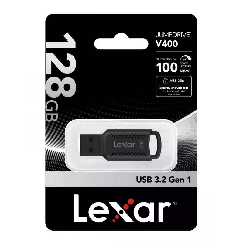 USB flash disk Lexar 128 GB USB Type-A 3.2 Gen 1 LJDV400128G-BNBNG