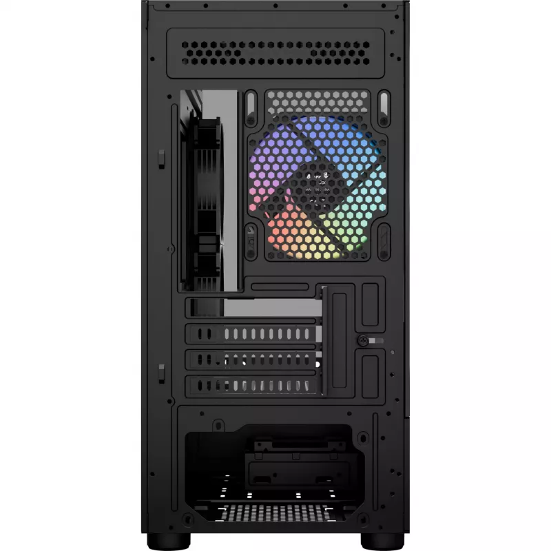 Skriňa pre počítač Micro/Mini-ITX AEROCOOL Geh Viewport Mini-G-BK-v4 ARGB čierna