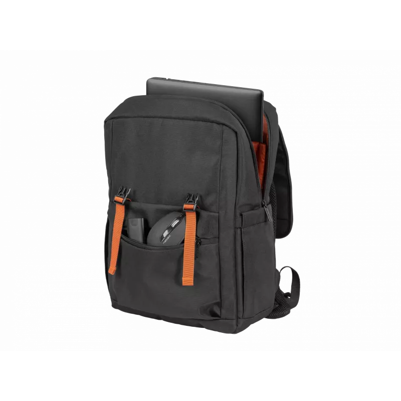 NATEC Niala Ginger Orange 39,6 cm (15,6) batoh čierny