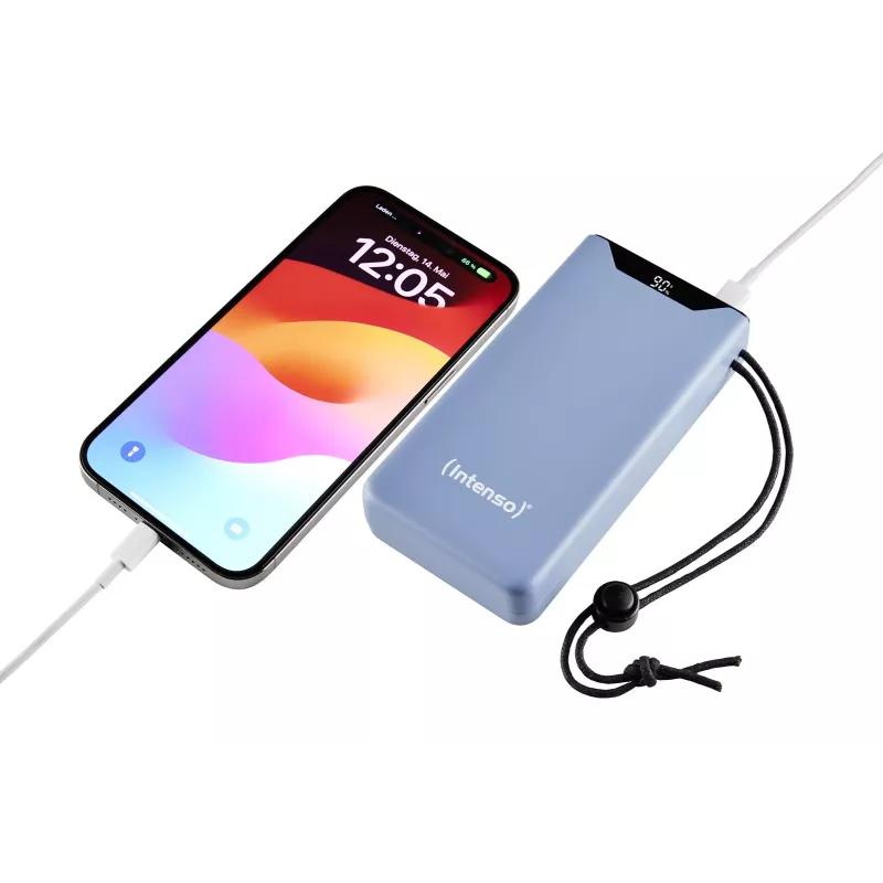 Intenso 7332055 powerbank lítium-polymérová (LiPo) 20000 mAh modrá