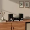 Domáci audio mikrosystém BLAUPUNKT MS40.2BT — 2×50 W RMS, Bluetooth, CD, USB, HDMI ARC, optický vstup, LED displej (čierny)