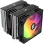 CPU chladič Silentware Titan RGB Dual-Tower so 6 heatpipe a 2×120 mm PWM A-RGB ventilátormi