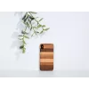 Puzdro na smartphone man and wood pre iPhone XS Max — čierna