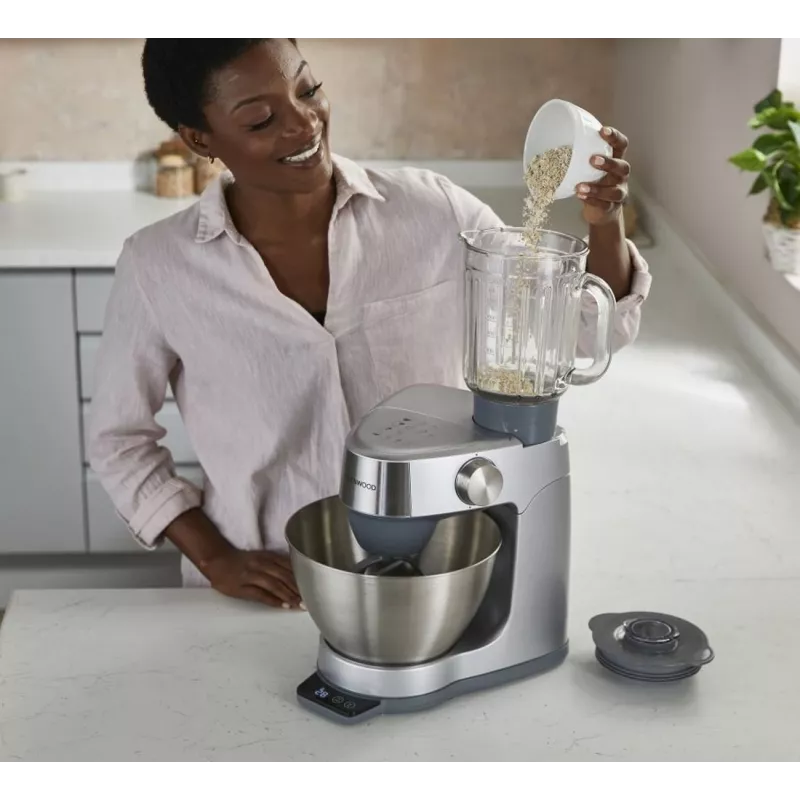 Kenwood Prospero+ kuchynský robot 1000 W 4,3 L strieborná, nerezová integrovaná váha