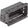 OBO 71GD7-2 prístrojová zásuvka 2-násobná železnosivá 148x77x58mm 6288608 1 (6288608)