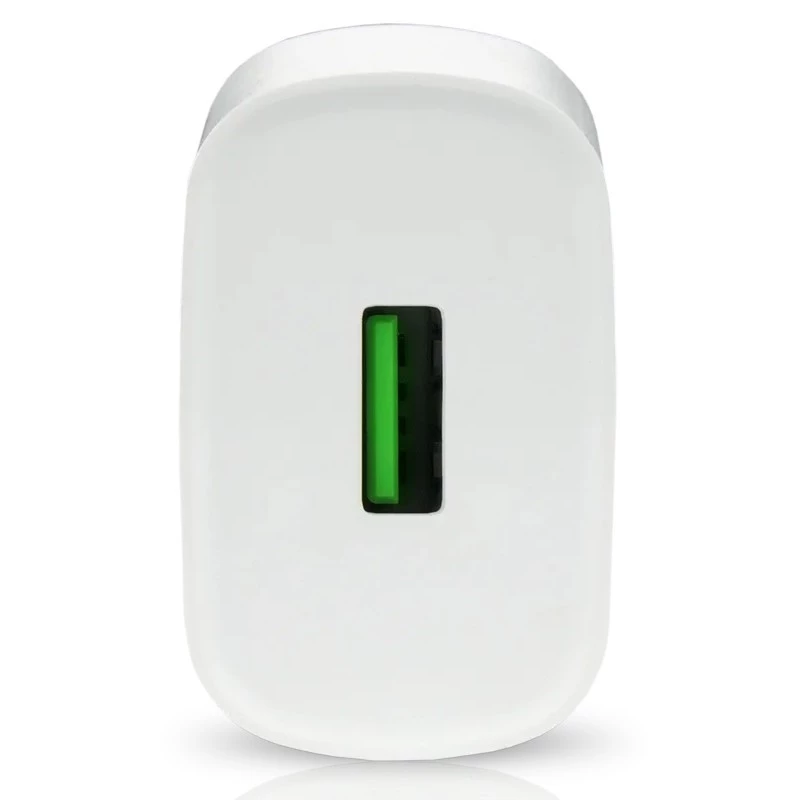 NABÍJAČKA NA TELEFÓN 1X USB 18 W QC 3.0 BIELA