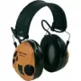 3M Peltor SportTac, hlavový mostík, čierna, zelená, H=29 M=23 L=16, 26 dB, káblový, batéria