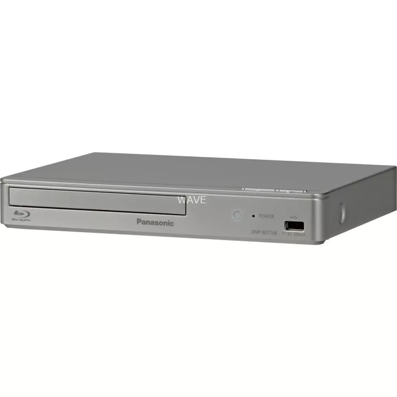 Panasonic Blu-ray prehrávač DMP-BDT168EG DVD-Video, MP3, WMA, JPEG, WAV, XviD, AAC, AVCHD, MKV, CD-DA, FLAC, MPO, BD-MV, ALAC USB port