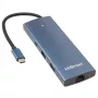 Adaptér USB-C - HDMI, LAN, 3x USB-A, 1x USB-C, PD100W, SD+TF