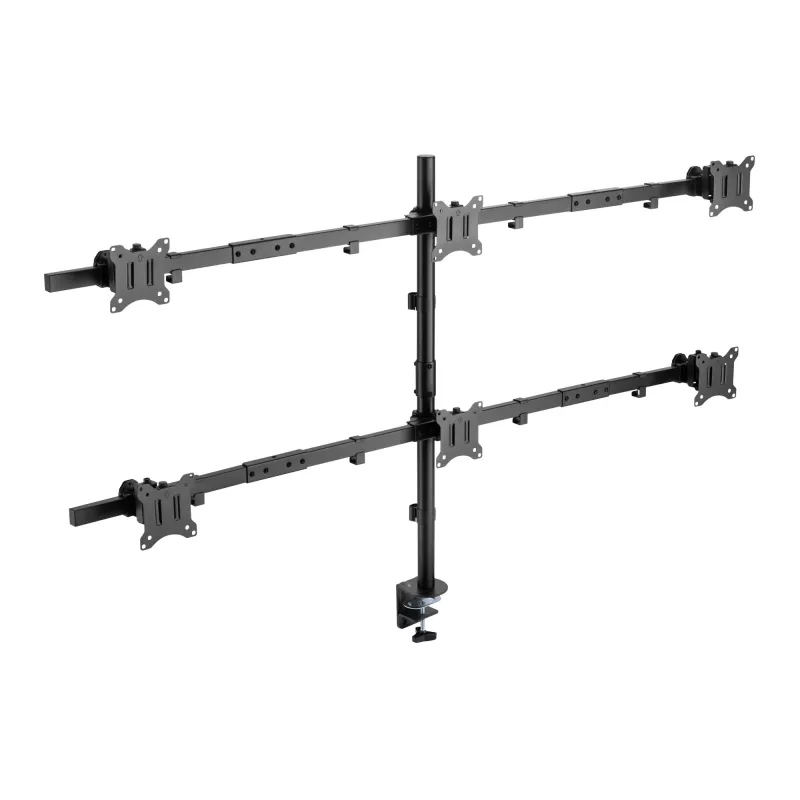 Držiak LCD SBOX LCD-352/6-2 pre 17–32 inch displeje, 7×7 kg, VESA 100×100