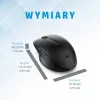 HP 435 Multi-Device Bezdrôtová myš, obojručná, RF Wireless + Bluetooth, 4000 DPI, čierna