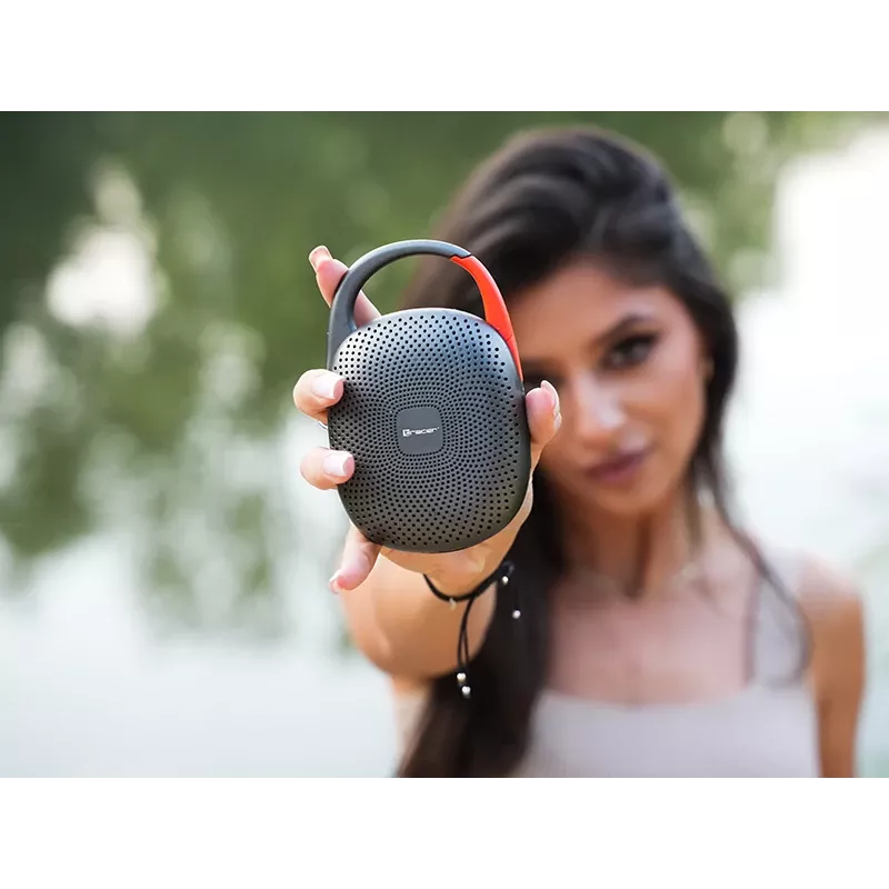 Prenosný Bluetooth TWS reproduktor No name Splash PRO — železnosivá