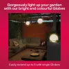 Outdoor Smart Globe Light Colour balenie 3 ks, LED svetlo nahrádza 33 Watt