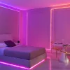 LED girlanda Twinkly TWD200STP-TEU viacfarebný vnútorný pás, rozostup 5 cm, IP20, priehľadný kábel