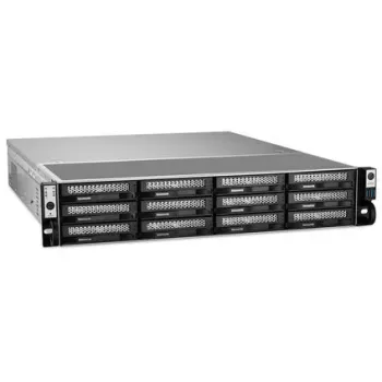 TerraMaster U12-500 Plus NAS rack (2U) Intel® Core™ i7 16 GB DDR5 0 TB sivá