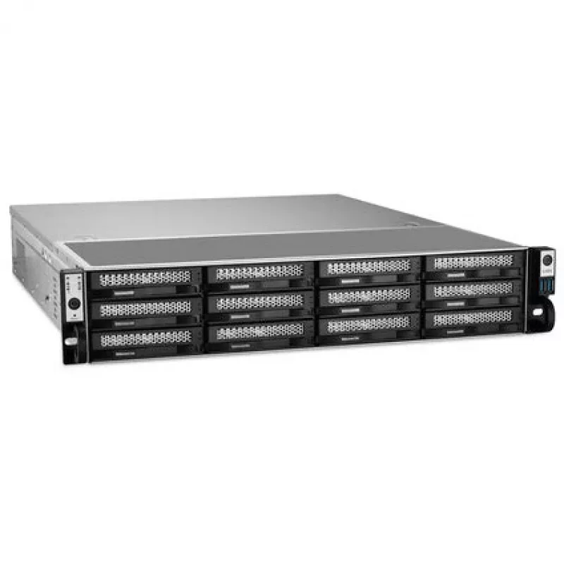 TerraMaster U12-500 Plus NAS rack (2U) Intel® Core™ i7 16 GB DDR5 0 TB sivá