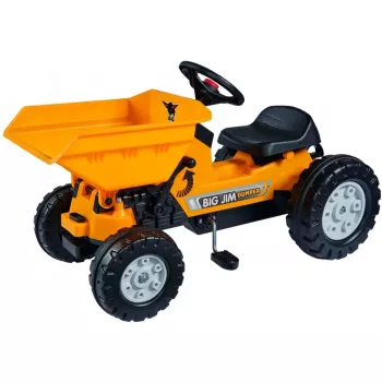 Simba-Dickie BIG Jim-Dumper, hračka sklápačka, plast, pre 3–5 rokov, čierna a žltá