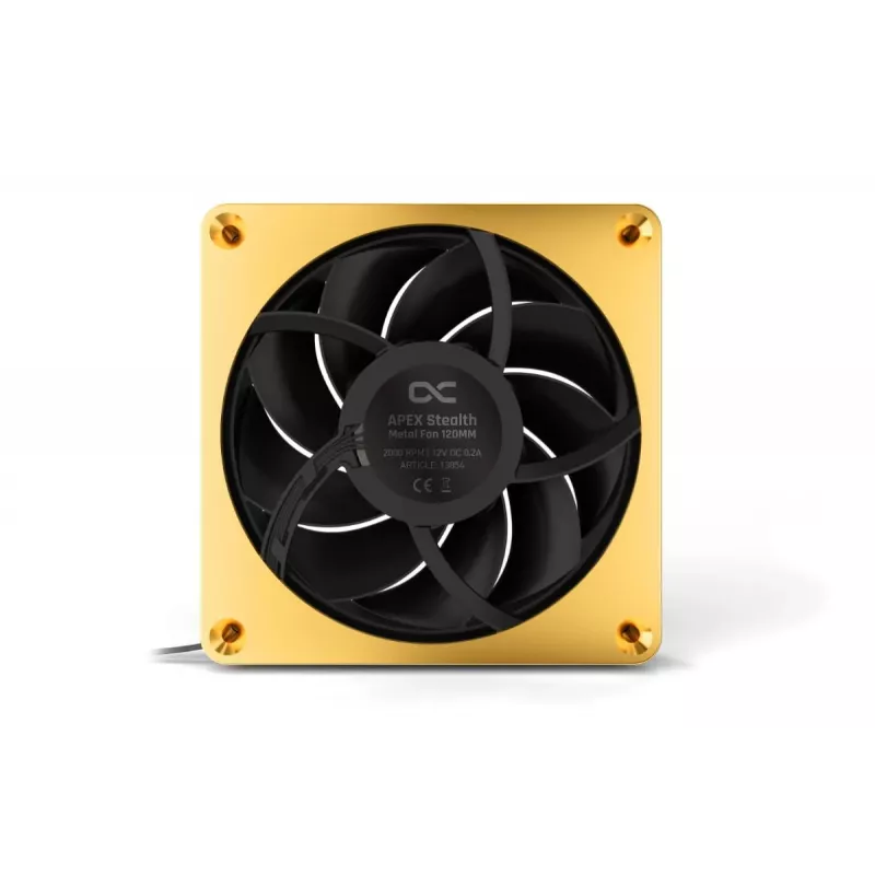 Modul ventilátora Alphacool 13854 plast čierny zlatý 12V 320g