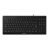 CHERRY STREAM TKL klávesnica Universal USB QWERTZ švajčiarska čierna