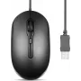 Perixx PERIMICE-222UB myš optická Silent USB-A čierna - myš - optická (PERIMICE-222UB)
