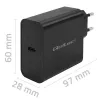 Nabíjačka QOLTEC Super Quick PD 65W USB‑C Power Delivery 5–20V, 1x USB‑C, USB PD 3.0, Type-C konektor samec, 65 W