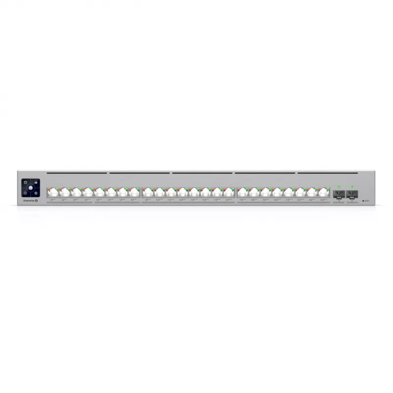 Ubiquiti UniFi Enterprise Campus ECS-24-PoE Spravovaný L3 switch, 8x 2,5G + 16x 10G RJ-45 + 2x SFP28, PoE+++