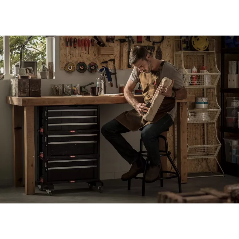 Keter 237786 mobilný vozík na náradie so 6 zásuvkami