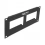 Patch panel DeLOCK Easy 45 10 palcov 2U čierny