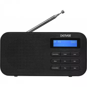 Inter Sales DENVER DAB-42 - prenosné DAB rádio - 1 watt