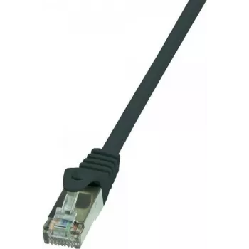 Logilink - patch kábel - RJ-45 (M) - RJ-45 (M) - 5 m - Foiled Unshielded Twisted Pair (F/UTP) - CAT 5e - čierny (CP1073S)