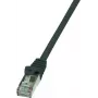 Logilink - patch kábel - RJ-45 (M) - RJ-45 (M) - 5 m - Foiled Unshielded Twisted Pair (F/UTP) - CAT 5e - čierny (CP1073S)
