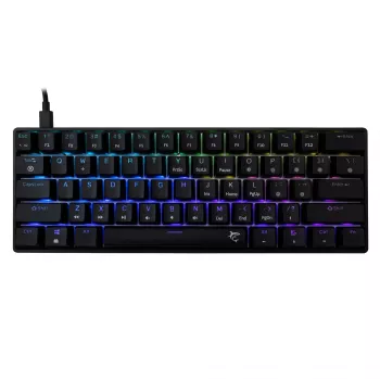 Mechanická klávesnica White Shark Shinobi-2 Blue Switch čierna US-layout