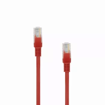 Sieťový kábel SBOX Kábel UTP CAT5e RJ-45 1 m červený