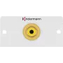 RCA konektor samica Kindermann 7444000503