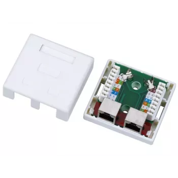 Alantec RJ45 samica GN004, biela