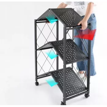 Topeshop Storage Rack FS005 záhradný regál na náradie samostatne stojaci pozinkovaná oceľ