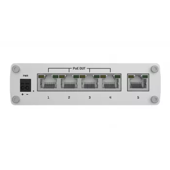 Teltonika TSW101 switch 5xGbE Ethernet 4xPoE+