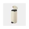 Brabantia NewIcon 30 L okrúhly béžový odpadkový kôš