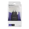 Sieťová nabíjačka QOLTEC 50186 pre smartfón a tablet, 5 V 3.4 A, 17 W, 2× USB, čierna