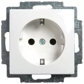 BUSCH JAEGER BJ 20 EUC-914 BULK hromadné balenie 100 ks SCHUKO® zásuvkové vložky Busch-balanc