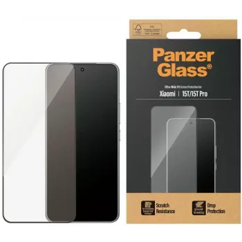 PanzerGlass ochranná fólia displeja | Xiaomi | 15T/15T Pro | transparentná | Ultra-Wide Fit