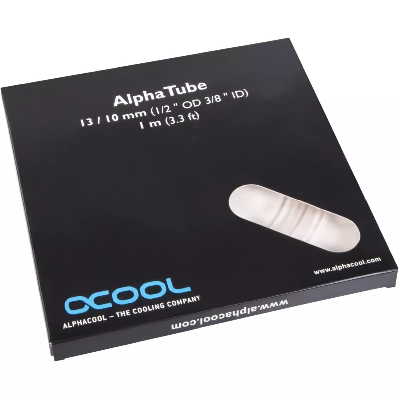 Rúrka Alphacool 17494 priehľadná PVC priemer 1,3 cm dĺžka 100 cm