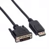 DisplayPort kábel VALUE DP-DVI (24+1) LSOH M/M 1 m