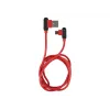 USB kábel NATEC NKA-1201 USB 2.0 1 m USB A USB C čierny červený