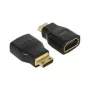 Káblový adaptér Mini-HDMI na HDMI DeLOCK 65665