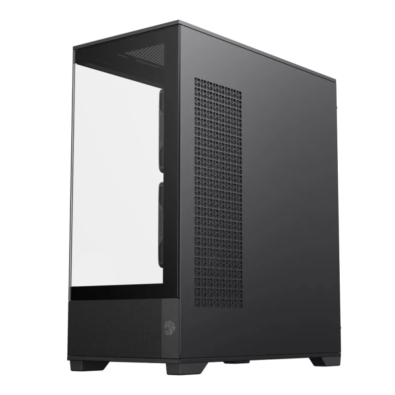 Gamemax skriňa | VISTA 2 AB | čierna | Midi-Tower | napájací zdroj nie je súčasťou