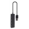USB 2.0 hub Gembird UHB-U2P4-06 — 4 porty, kompaktné USB rozšírenie