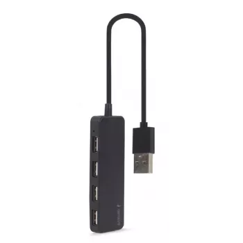 USB 2.0 hub Gembird UHB-U2P4-06 — 4 porty, kompaktné USB rozšírenie