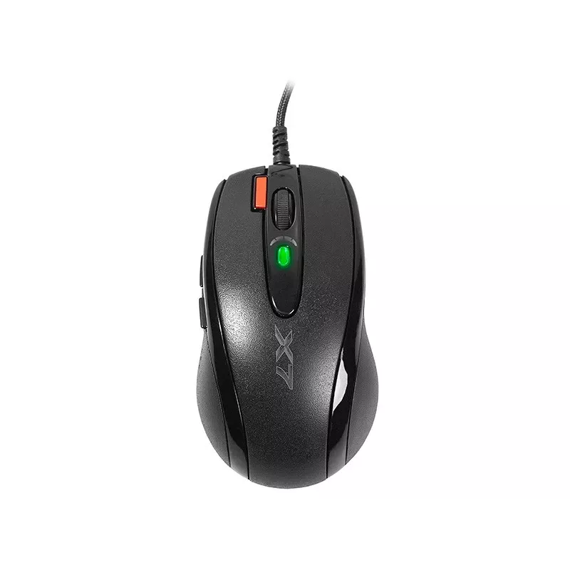 Herná myš A4Tech X-7120 USB Type-A obojručná 2000 DPI, 3 ms, káblová, čierna